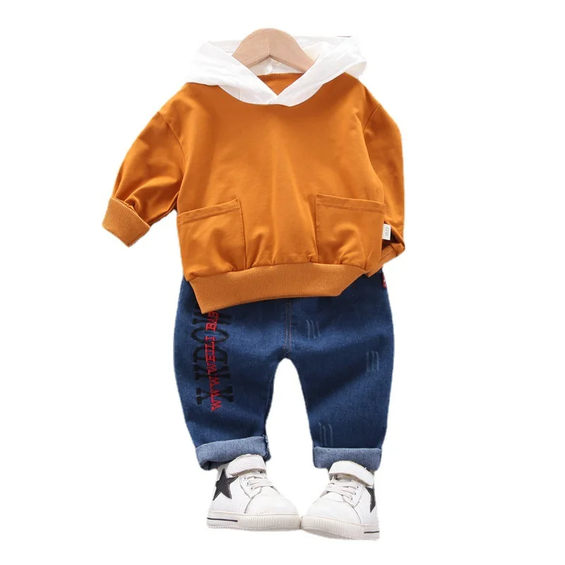 

New Spring Autumn Baby Girl Clothes Children Sport Hoodies Pants 2Pcs/Set Toddler Casual Costume Boys Sportswear Kids Tracksuits