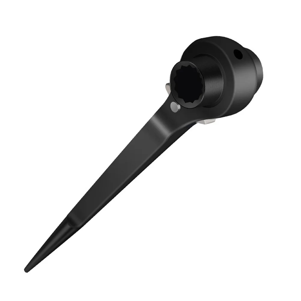 

1 шт. Многофункциональный Трещоточный ключ, заостренный, односторонний Трещоточный ключ