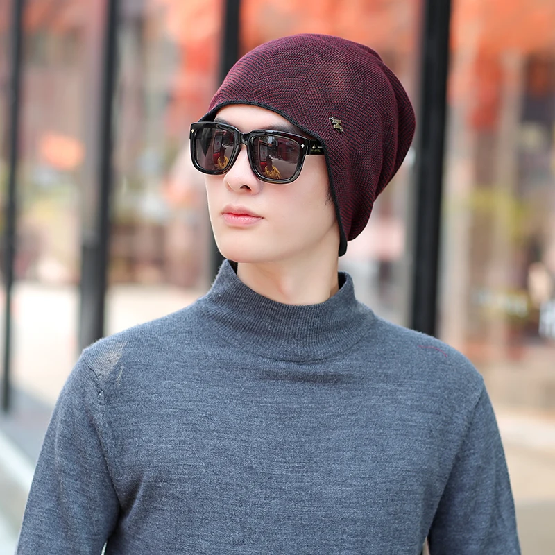 LOVINGSHA модные дизайнерские женские теплые шапки мужские шапки вязаные Skullies мешковатые шапки для девочек из искусственного меха зимние шапки HT125