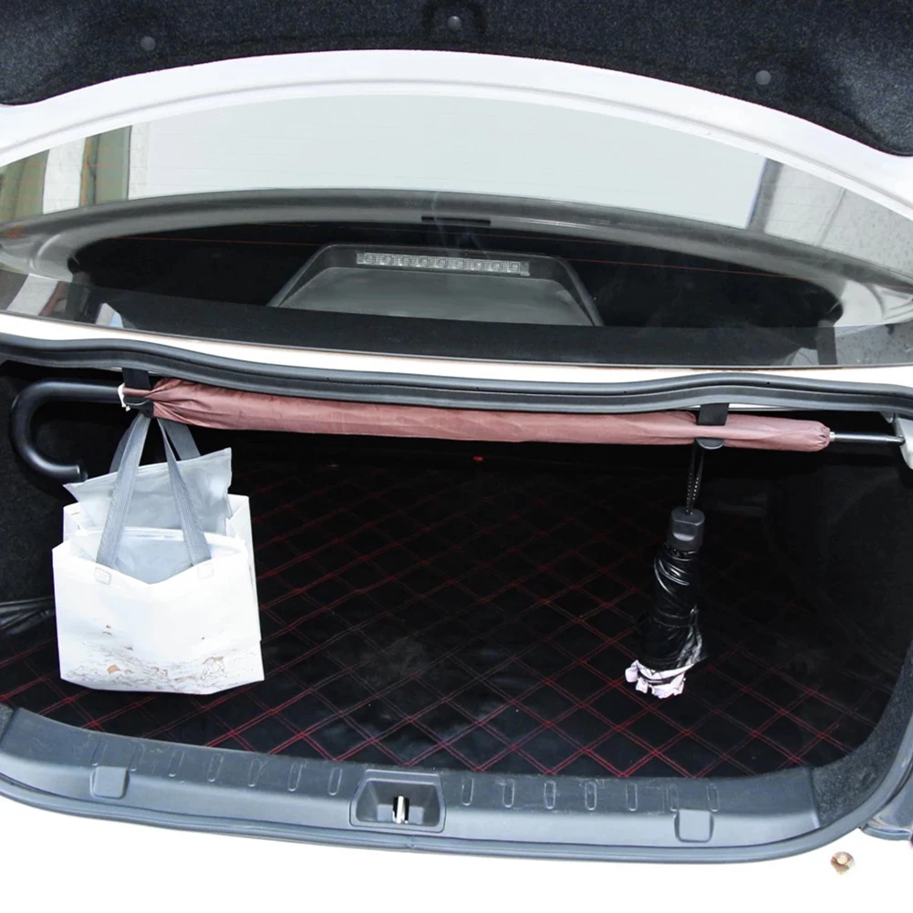 

2pcs Adhesive Hook for Umbrella Hanging Hook Car Trunk Organizer Umbrella Holder Hook Car Rear Trunk Mounting Bracket Self