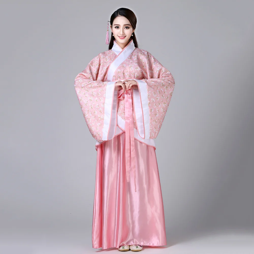 Женские традиционные китайские танцевальные костюмы женские этнические ханьфу