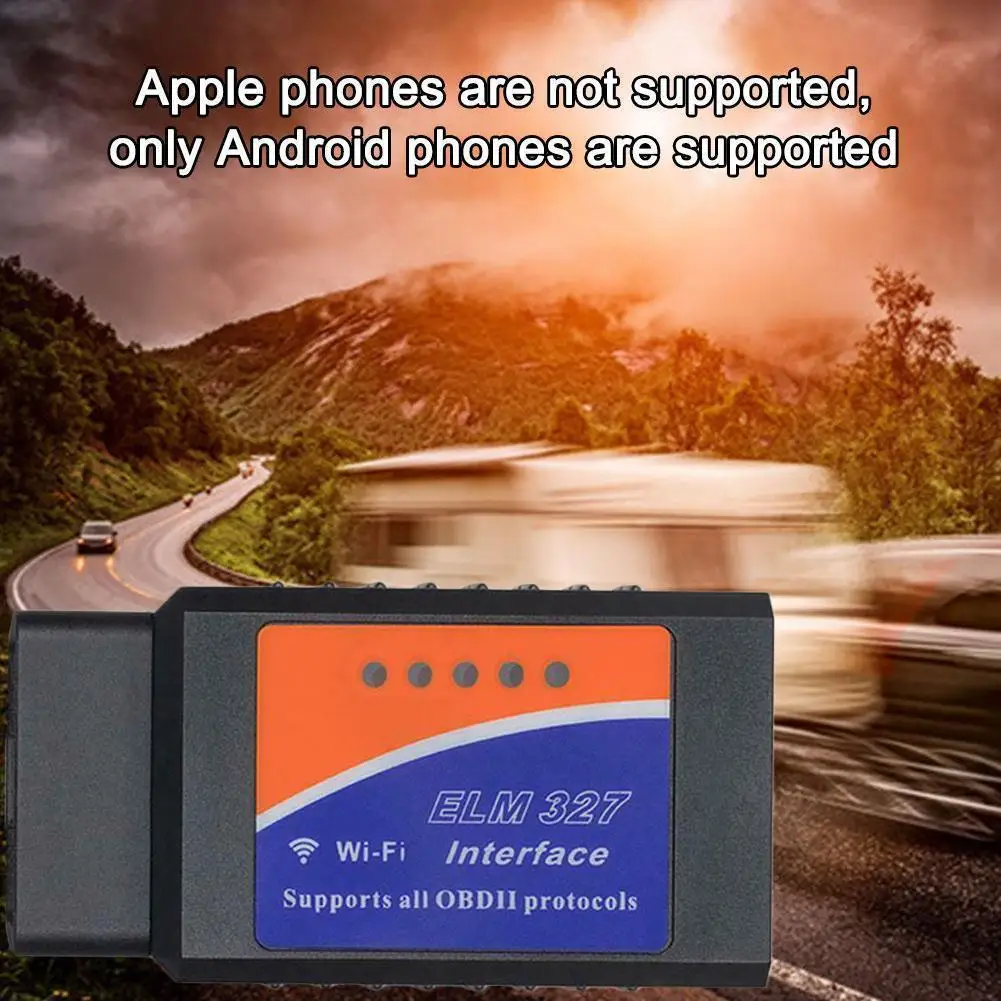 

Bluetooth-compatible ELM327 V2.1 Car Wireless Scanning Tool Fault All OBD-II /EOBD/JOBD Protocols