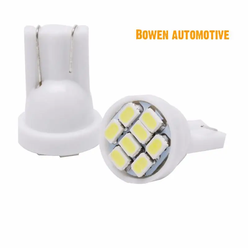 

LD Automobile LED bulb w5w side lamp 3014 license plate instrument lamp T10 1206 3020 8smd