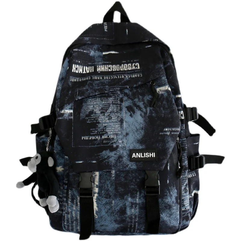 

Backpacks Couples Backpacks European American Fashion High School College School Students 2021 New Trend Ins School Bag