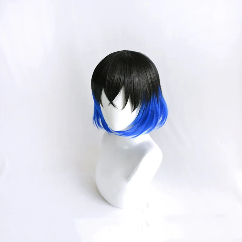 Парик для косплея из аниме рассекающий демонов прямые синтетические волосы