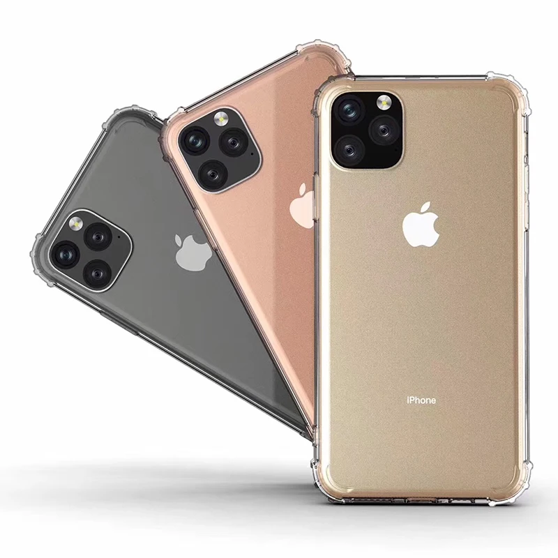 Transparent Case For iPhone 11 Pro Max Silicone Clear Cover XR X XS 6 7 8 Plus Heavy Duty Protecion |