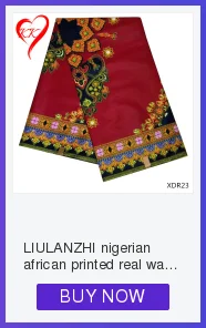 LIULANZHI нигерийская африканская печатная настоящая восковая ткань Африканский хлопок воск 6 ярдов Анкара ткань для мужчин XDR20-28