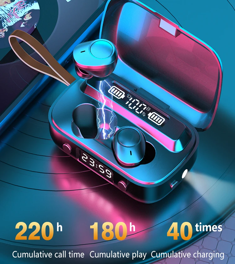 TWS беспроводные Bluetooth спортивные наушники 5 0 Игровые водонепроницаемые стерео