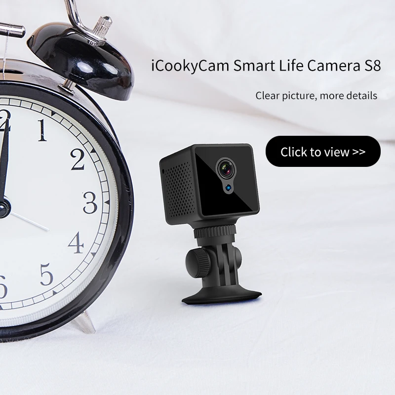 

Беспроводная сетевая камера Sailvde 4K Wi-Fi, долгий режим ожидания, маленькая умная микро-камера видеонаблюдения, мини-камера