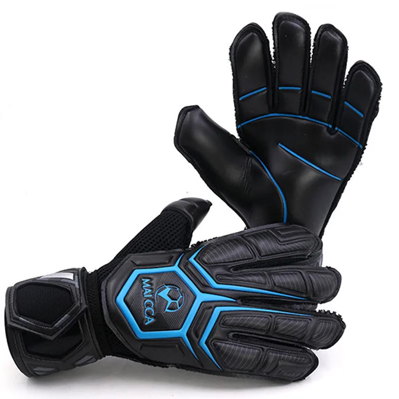 

Finger Protection Soccer With Gloves Men Gloves Goalkeeper Palm Goalie voetbal Professional Soft Finger Football Latex Futbol Pr