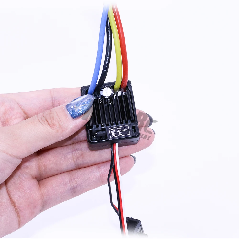 WP-1060-RTR водонепроницаемый 2 S-3 S 60A матовый ESC для 1/10 Tamiya Traxxas Redcat HSP HPI RC автомобиль