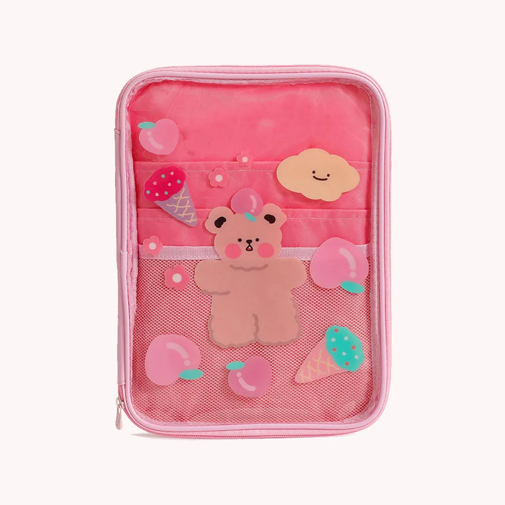 11 дюймов милый мультяшный Медвежонок чехол для планшета многофункциональная