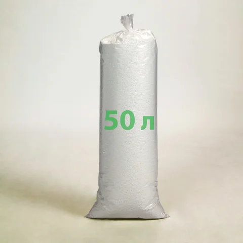 Наполнитель для кресла-мешка (шарики) - пенополистирол гранулы пуфик пуф пуфф мягкий - изображение