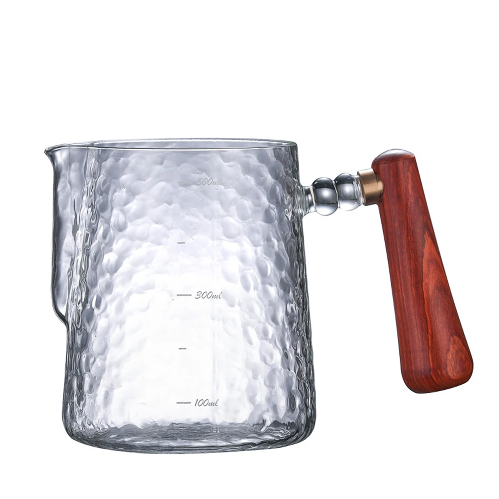 Кружка стеклянная для кофе молока пены 500 мл|Кувшины молока| |