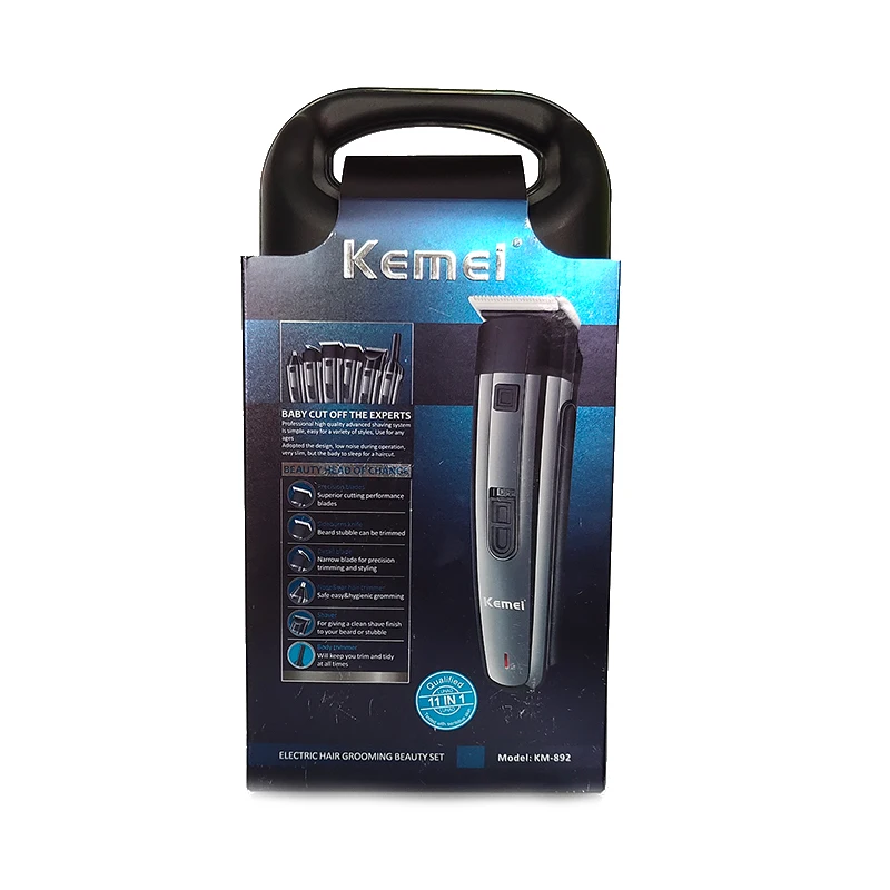 

6 In 1 Cordless Hair Clipper Kit Low Noise Electric Trimmer Multifunctional Personal Care Tools Easy To Use Cutting Machine 45