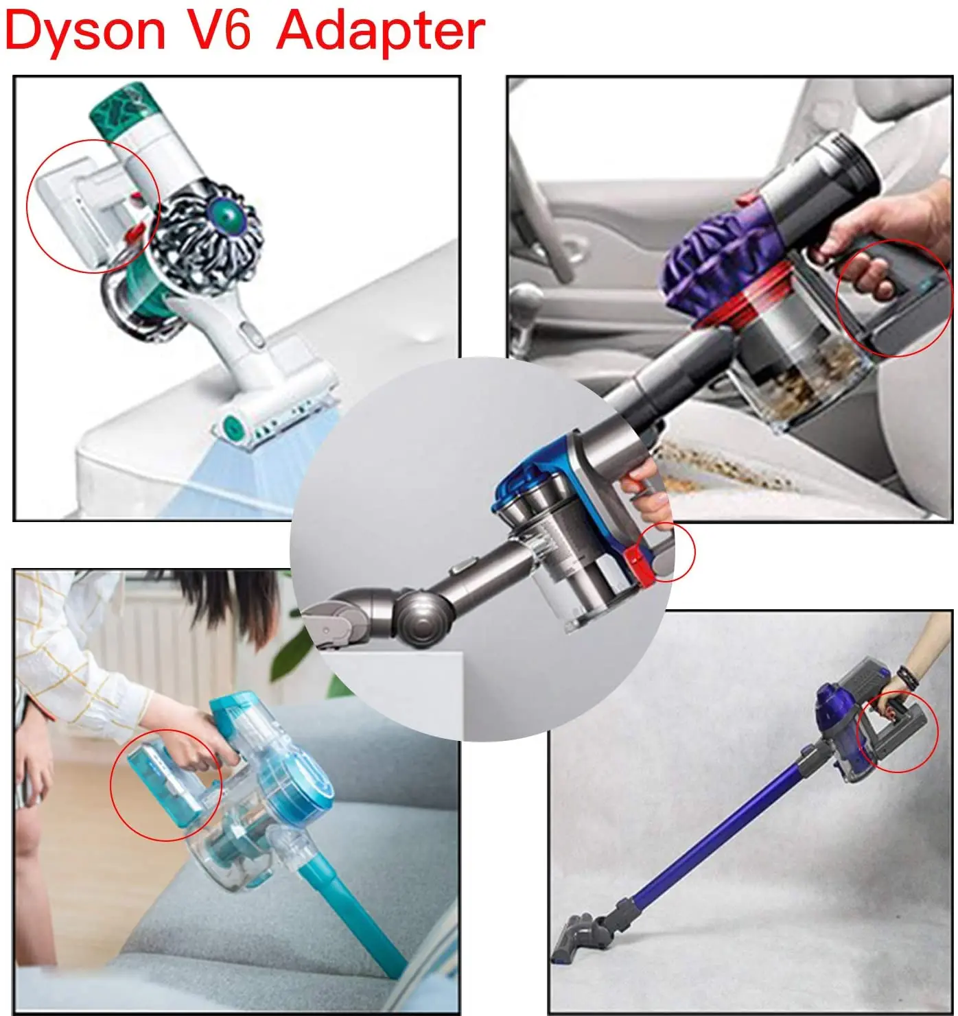 

Upgraded Battery For Dyson V6 21.6V 3.5Ah Compatible with V6 Animal Absolute Fluffy Motorhead Slim DC58 DC59 DC61Handheld Vacuum