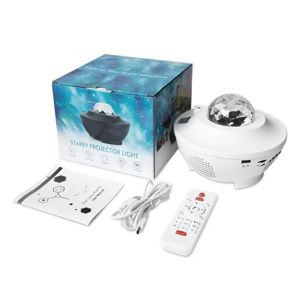

LED Projector Lamp Starry Sky Projection Lamp LED Night Light Wireless Projection Lamp Remote Control Projector Lamp