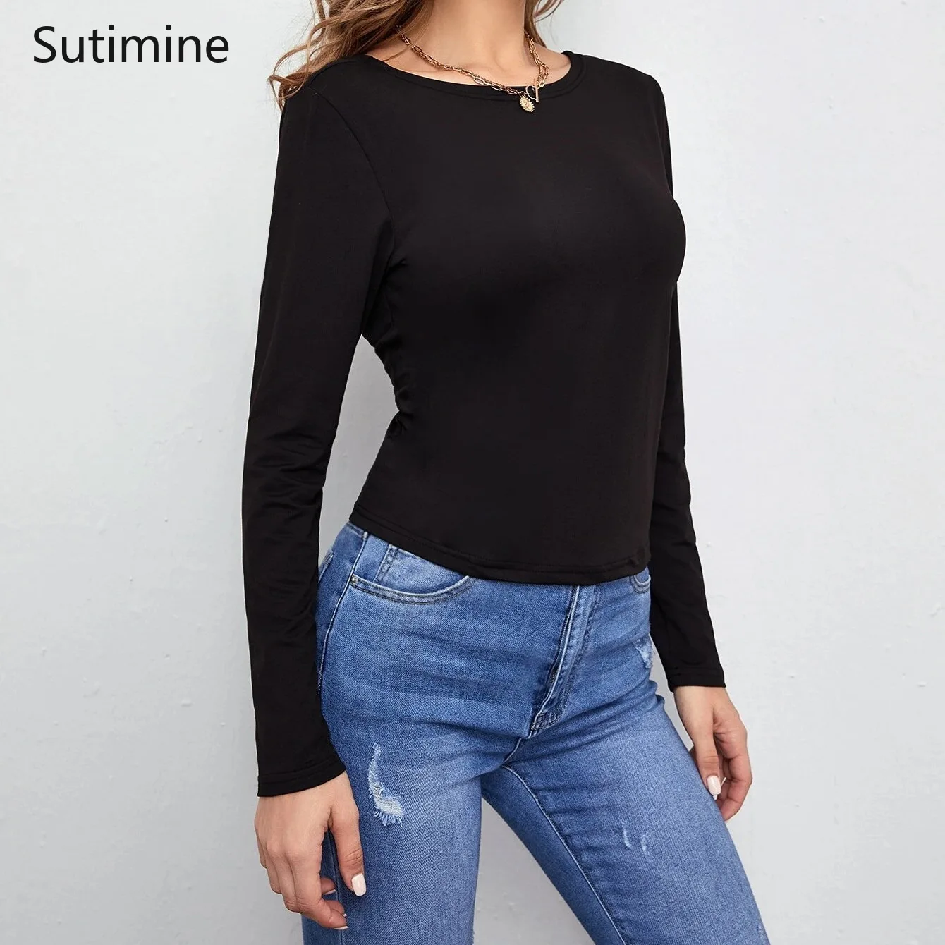 

Woman clothing Women's Halter T-shirt Backless Slid Women New Fashion Top Women Vintage Clothes Woman Tops Women Sexy Tops