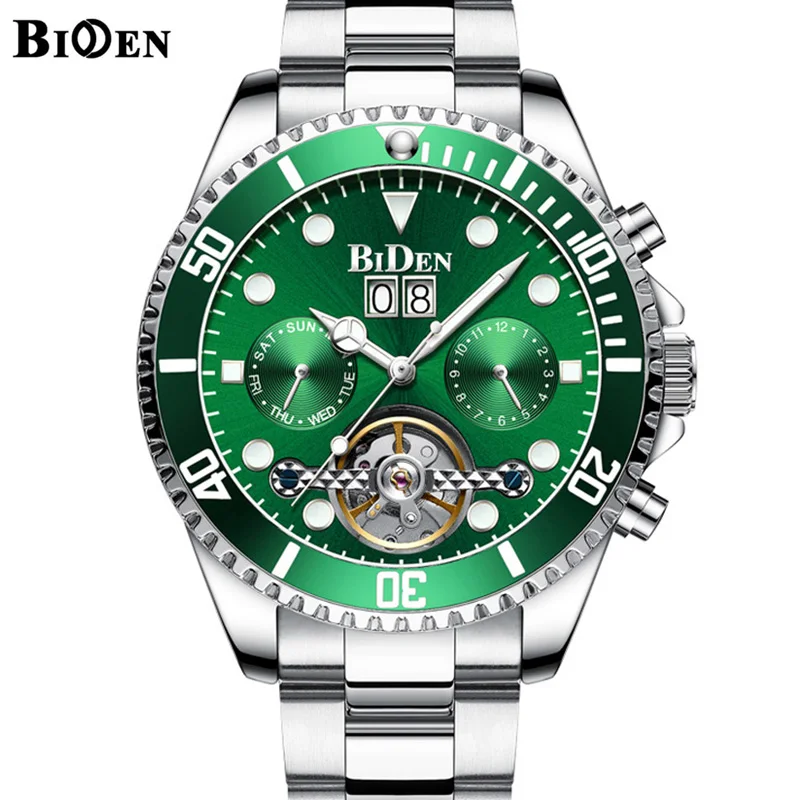 Роскошные Мужские автоматические механические часы классические полые