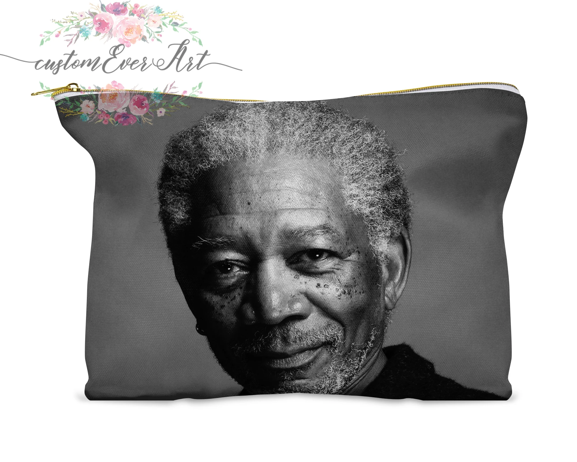 Morgan Freeman косметичка персонализированная маленькая забавный органайзер для