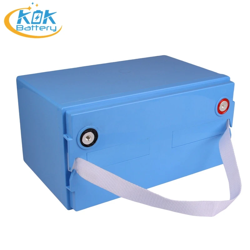 

KOK POWER High Capacity Low Self-discharge 12V 120Ah LiFePO4 Lithium Battery UPS Power Storage Solar Battery