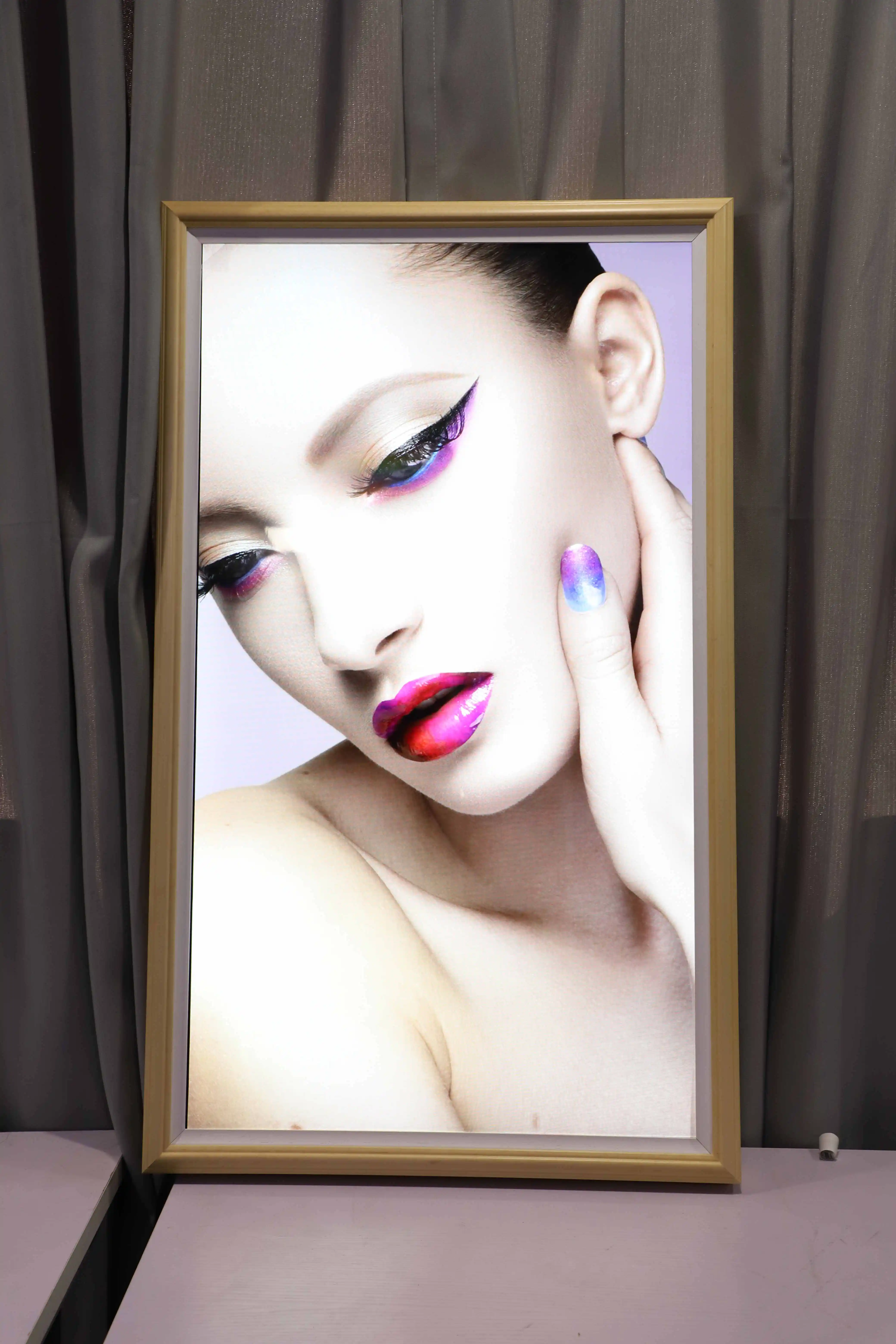 

Touchscreen 3gp magnetic phone wall round full hd 1080p advertising pros bluetooth digital android photo frame