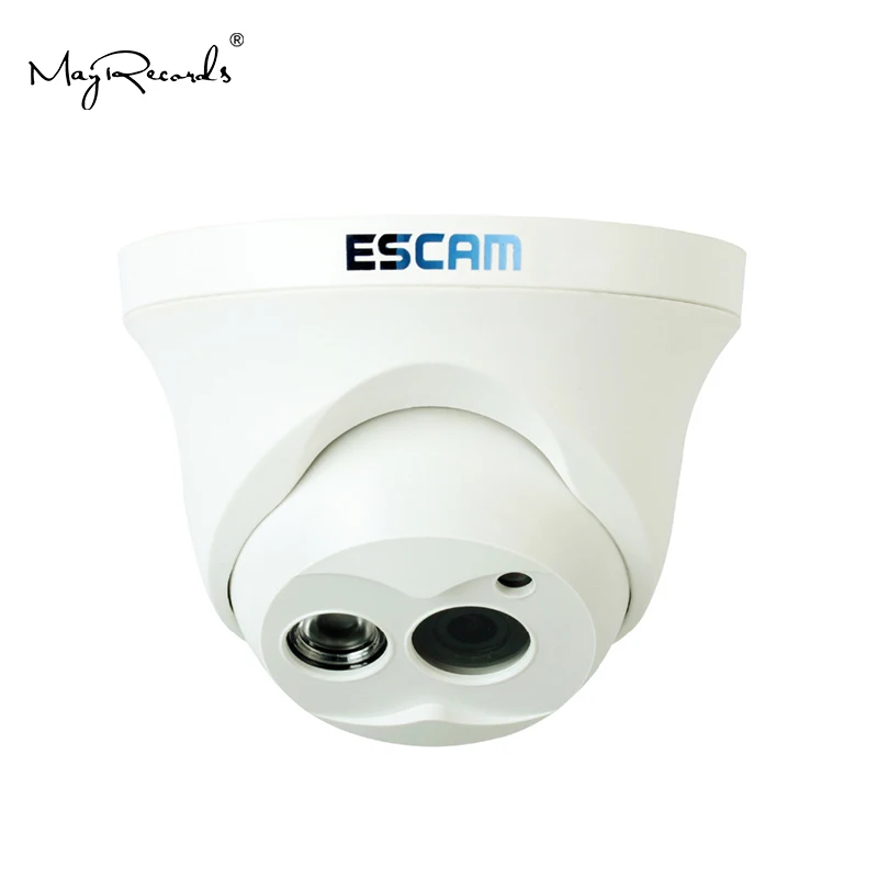 Escam Сова QD100 IP камера ночного видения Onvif 3 6 мм len HD 720P H.264 1/4 CMOS P2P мини ИК