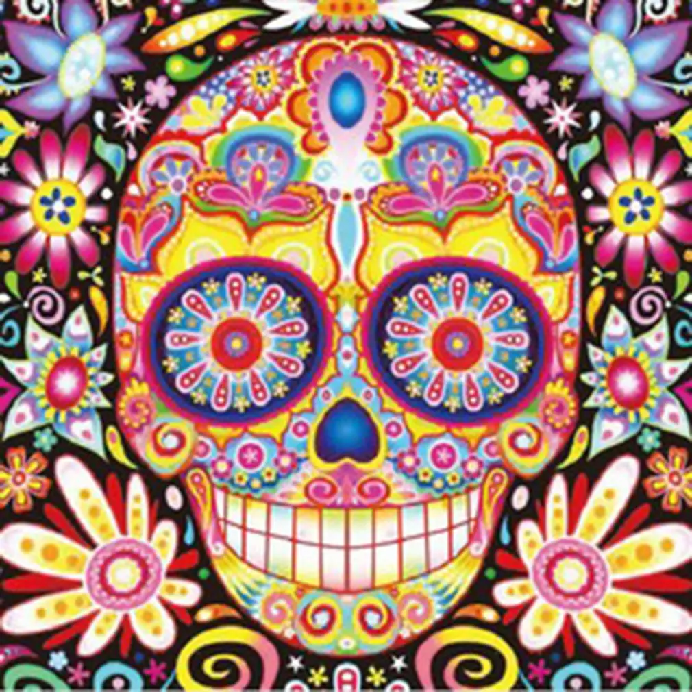 Набор для алмазной вышивки Череп|Рисование и каллиграфия| |