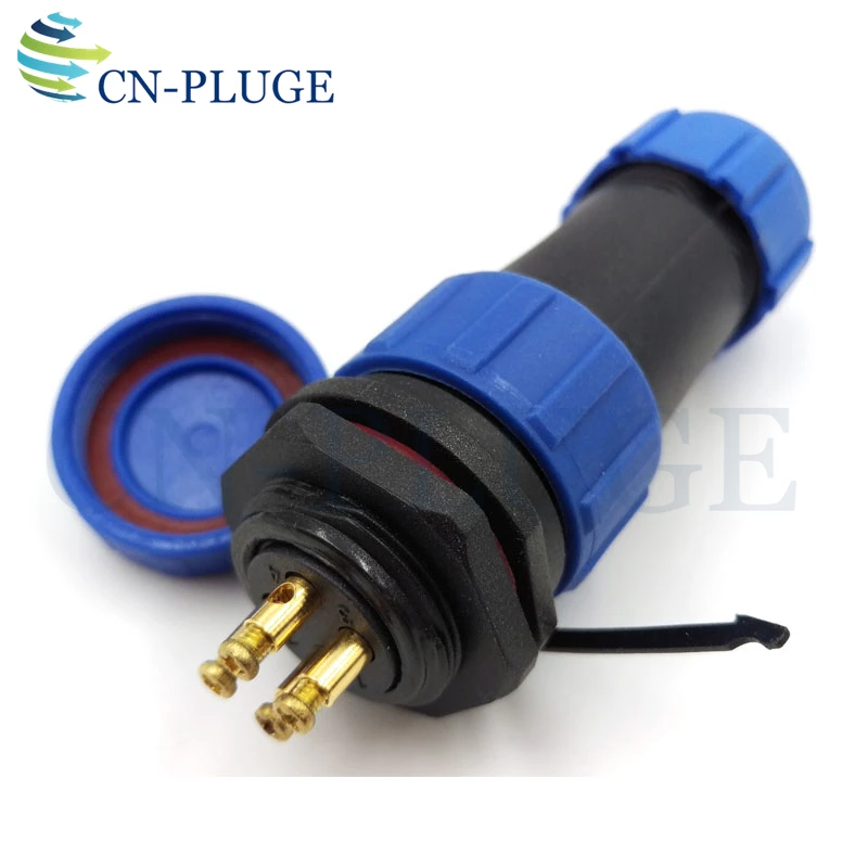 Фото SP2110/P SP2112/S IP68 4-контактный Водонепроницаемый Сварочный соединитель штекер гнездо SP2110/P SP2112/S IP68 4-контактный Водонепроницаемый Сварочный соединитель штекер гнездо