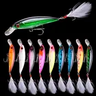 10 шт. набор рыболовных приманок, гольян, кренкбейт, приманки для рыбалки, наживка, комплект снастей, японский карп, рыба, рыба, Снасть