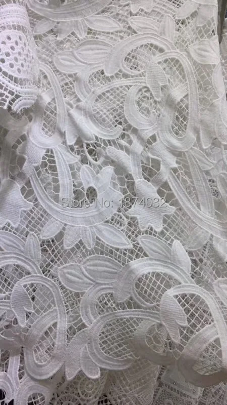 

Большой тяжелый африканский гипюр, кружево, очень аккуратная вышивка, нигерийский шнур, кружевная ткань с прочными камнями, высокое качество, 5 ярдов