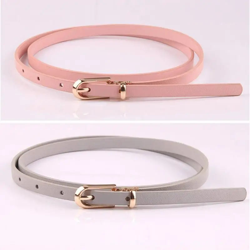 Женский ремень подходит ко всему пояс с декоративной пряжкой из искусственной