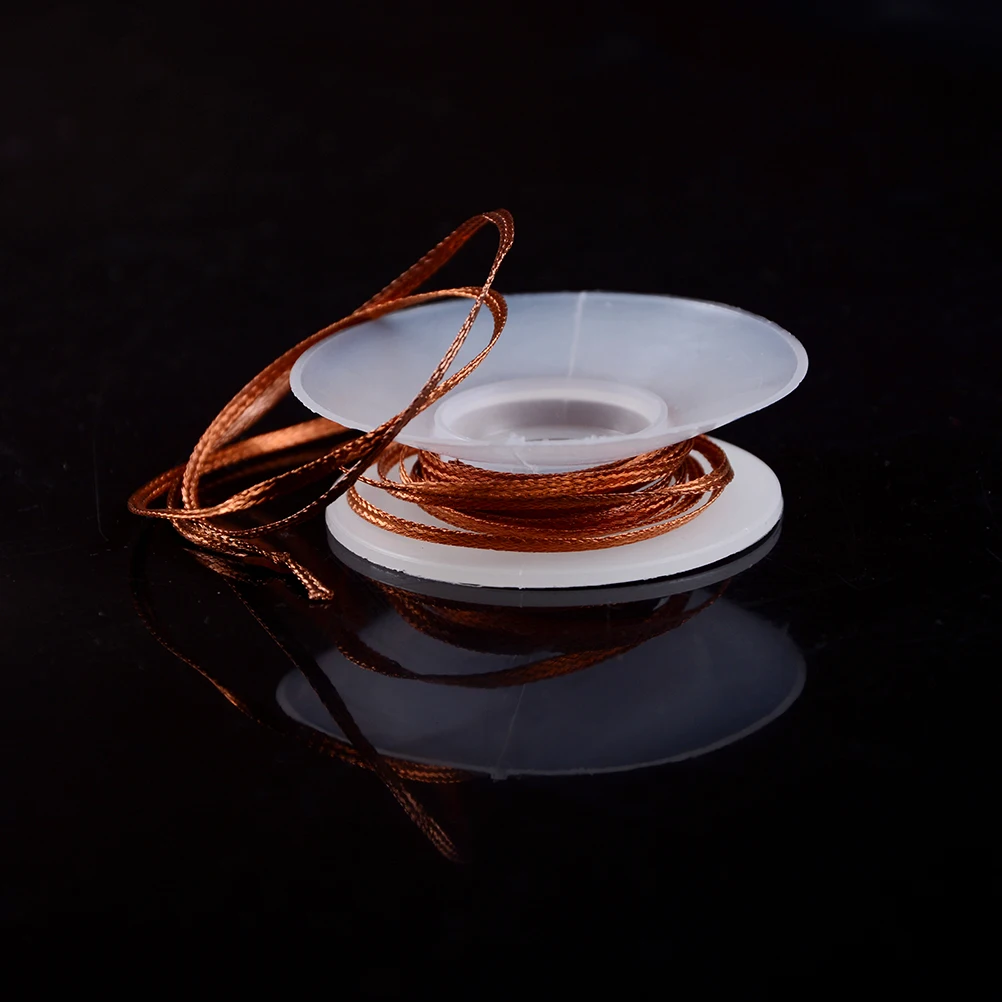 

5Pcs/lot 5ft 2.0mm Desoldering Braid Solder Remover Sucker Flux Wick Cable Wire Lead