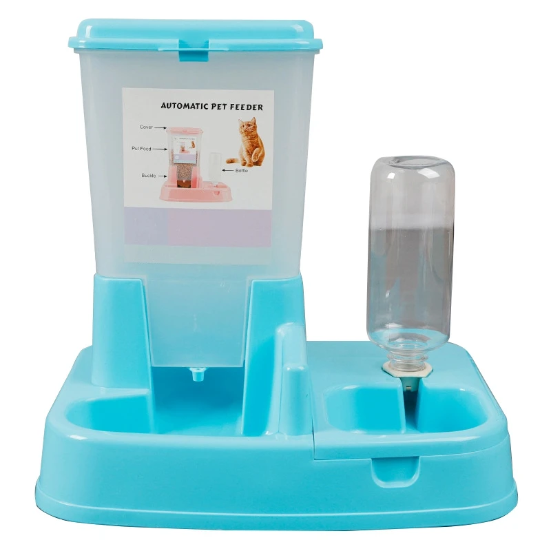 Автоматическая кормушка для домашних животных СЪЕМНЫЙ дозатор еды бутылка воды