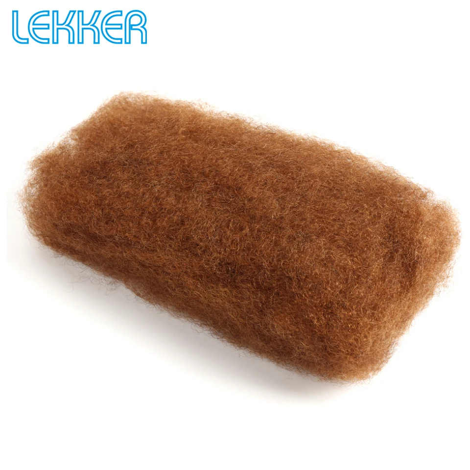 Lekker афро кудрявые волосы оптом вязанные крючком косы remy волосы объемные волосы для плетения волос для наращивания