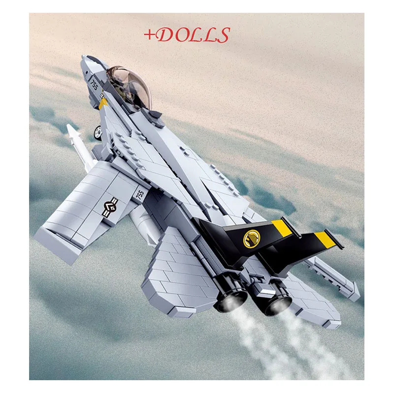

Игрушка-конструктор F14D в виде панды, военная модель для детей