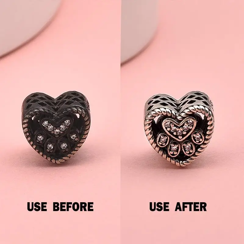 Набор тканей для полировки ювелирных изделий 10 шт. 8 х8 см тряпки чистки серебра