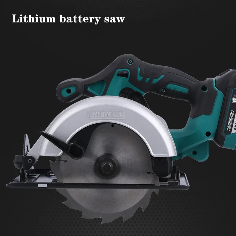 6 дюймовый литиевая электрическая циркулярная пила портативный плотник Бытовая