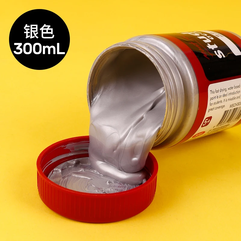 Золотой Серебряный акриловый лак для обработки дерева металлическое покрытие