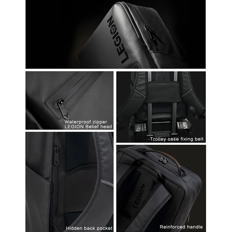 Рюкзак Lenovo LEGION Fashion для ноутбука 16 15,6 дюйма для школы, деловых поездок, отдыха на природе с плечевыми лямками.