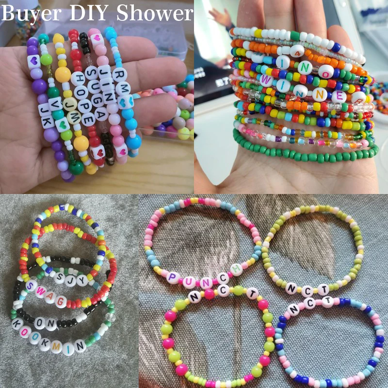 100 шт. разноцветные акриловые бусины для изготовления ювелирных изделий |