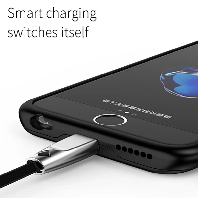 Чехол с внешним аккумулятором 5000/7200 мАч для iPhone 6 6s Plus чехол резервного зарядного