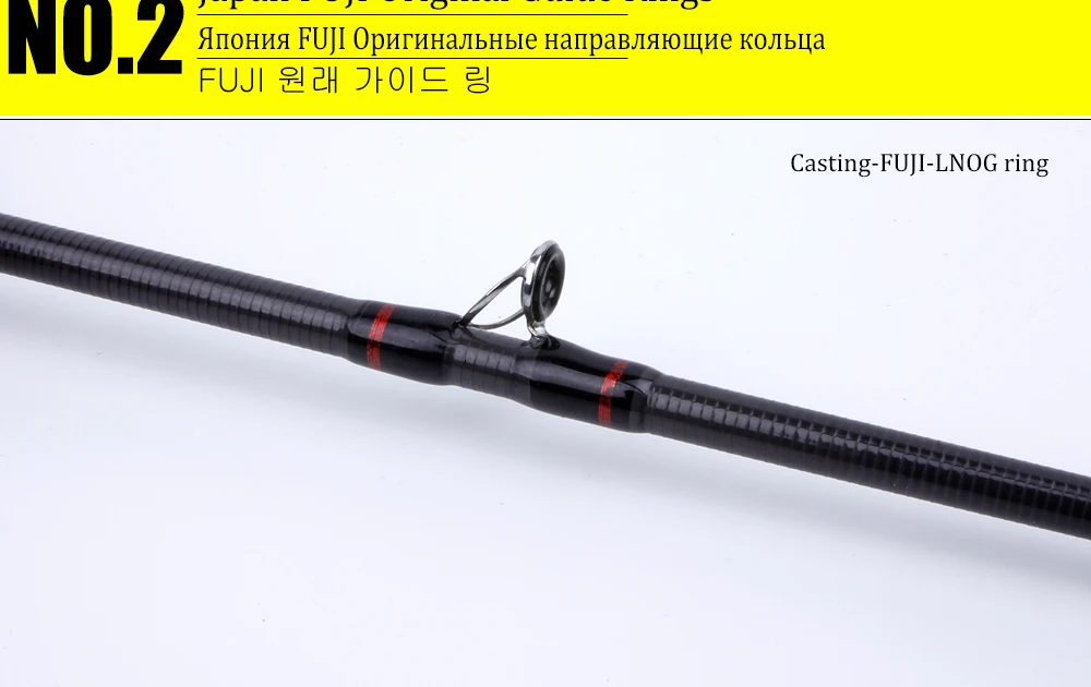 KUYING Teton L светильник 1,98 м 6'" мягкая литая спиннинговая Приманка Удочка тростниковая карбоновая средняя форель быстрого действия 2-10 г приманка FUJI