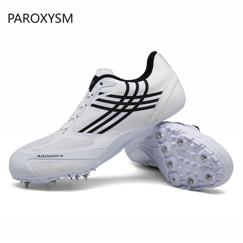 

PAROXYSM track and field shoes men and women track and field spiked shoes sprint shoes lightweight soft comfortable sneakers