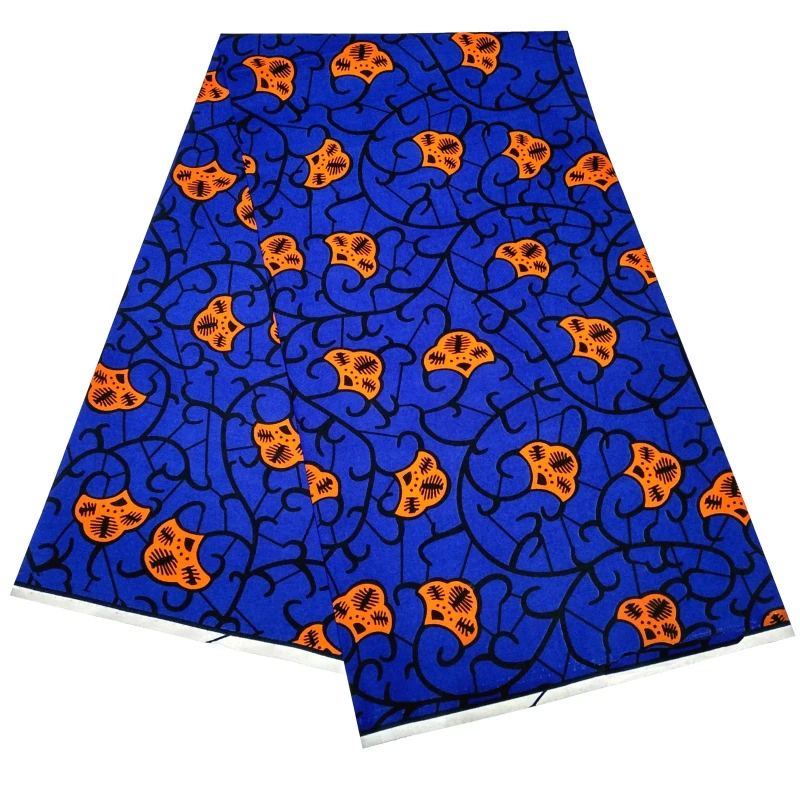 Африканская ткань с принтом из 100% полиэстера оптовая продажа африканская воска