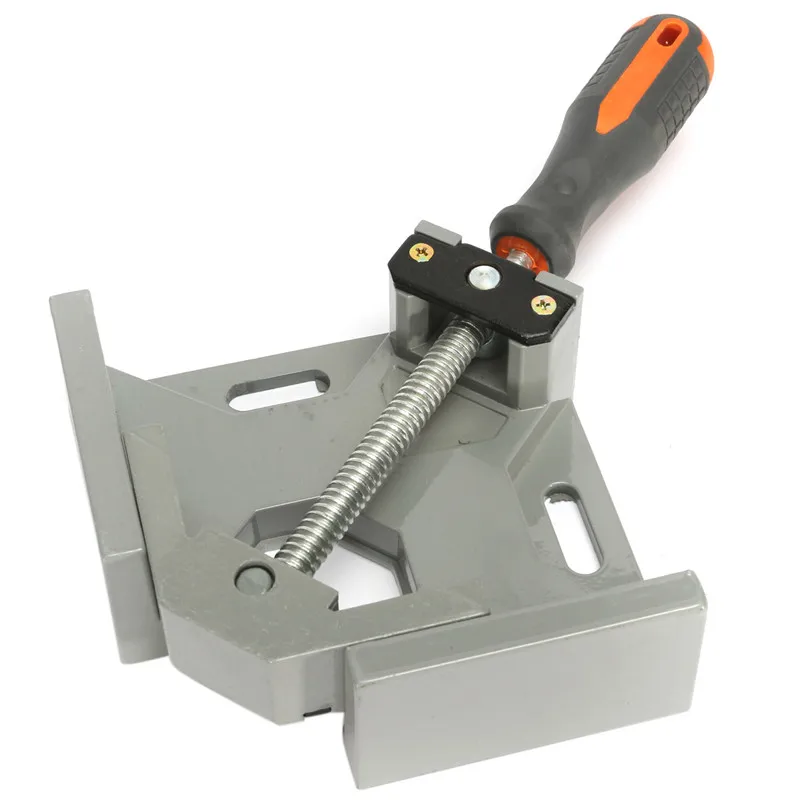 

90 Degree Corner Clamp Woodworking Right Angle Clip Plastic Single Hanle Double Handle Clamps For Framing Photo Clamping Tools