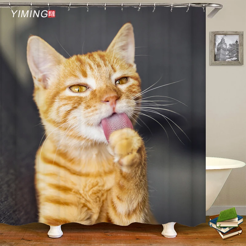 Водонепроницаемая занавеска для ванной и душа из полиэстера 180 х180 см - купить по