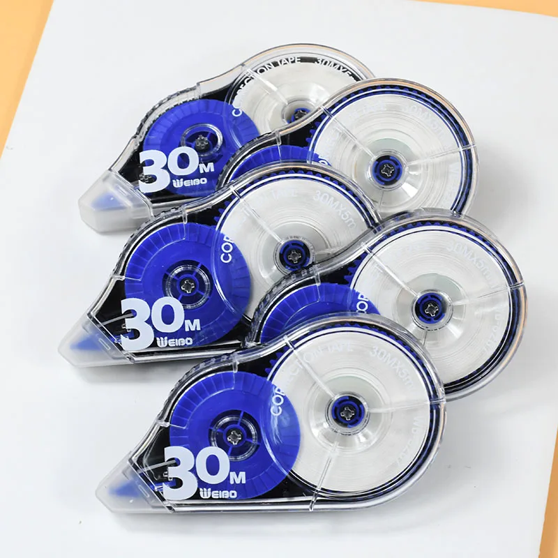 

8287White Out Crrection Tape 5Pcs/Set 150M Correction Roller Pen Correction Tape School Stationery Office Supply