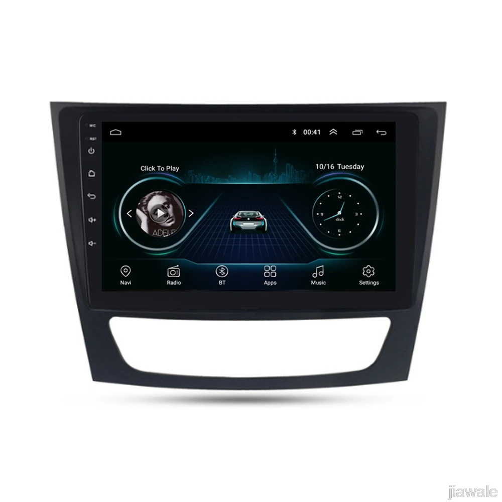 8 &quotquad core Android 10 автомобиля gps радио навигации для Benz e класс W211 cls W219 CLK