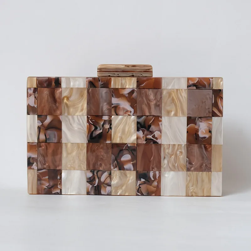 Новые модные сумки модная женская сумка коричневая полосатая акриловая